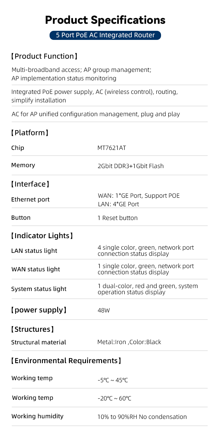 INAC892 5-Port Gigabit Unmanaged PoE Desktop Switch (48W) inac892 5 port gigabit unmanaged poe desktop switch (48w)