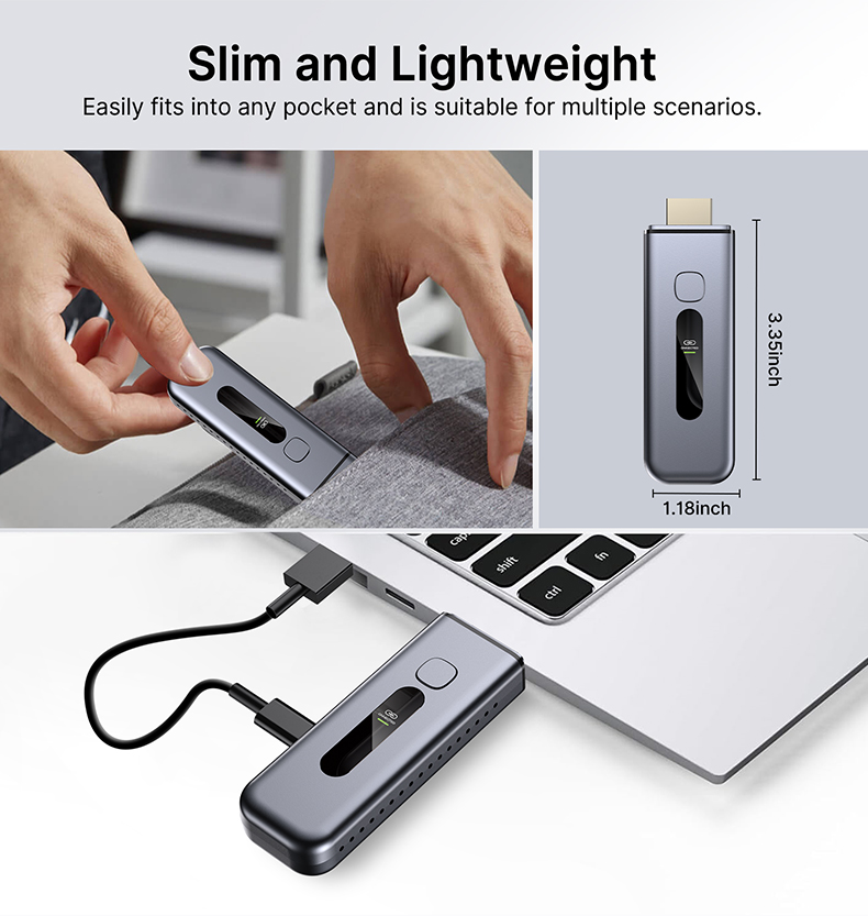 Crystal-Clear Wireless HDMI Extender Break Free from Cables with Stable 4K/1080P Transmission hd13 details (13)