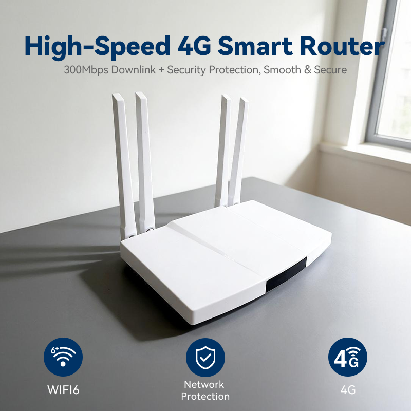 alt="Infinetwork 4G LTE Smart Router front view"